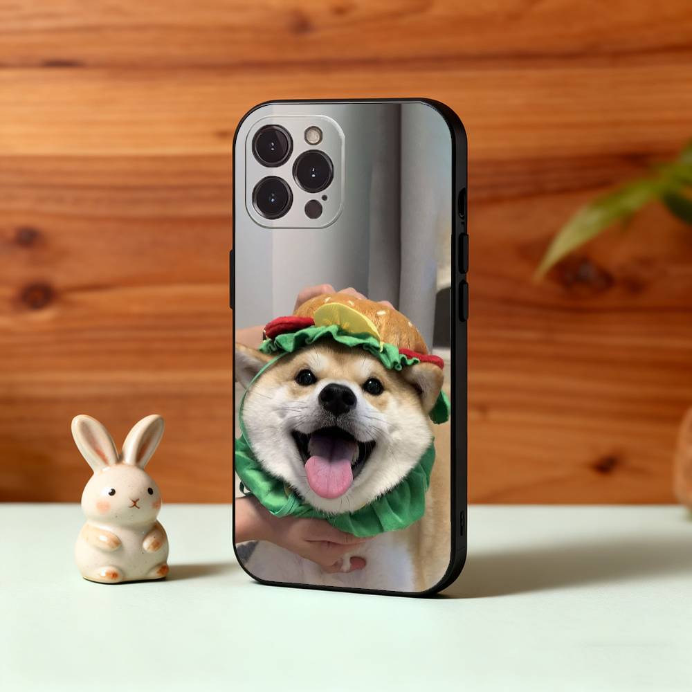 Animal Shiba Inu Dog Cute Phone Case For iPhone17,16,15,14,13,12,Plus,Pro Max, 5G Others Soft Black Cover