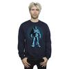 Disney Mens Lightyear Buzz Standing Circle Sweatshirt
