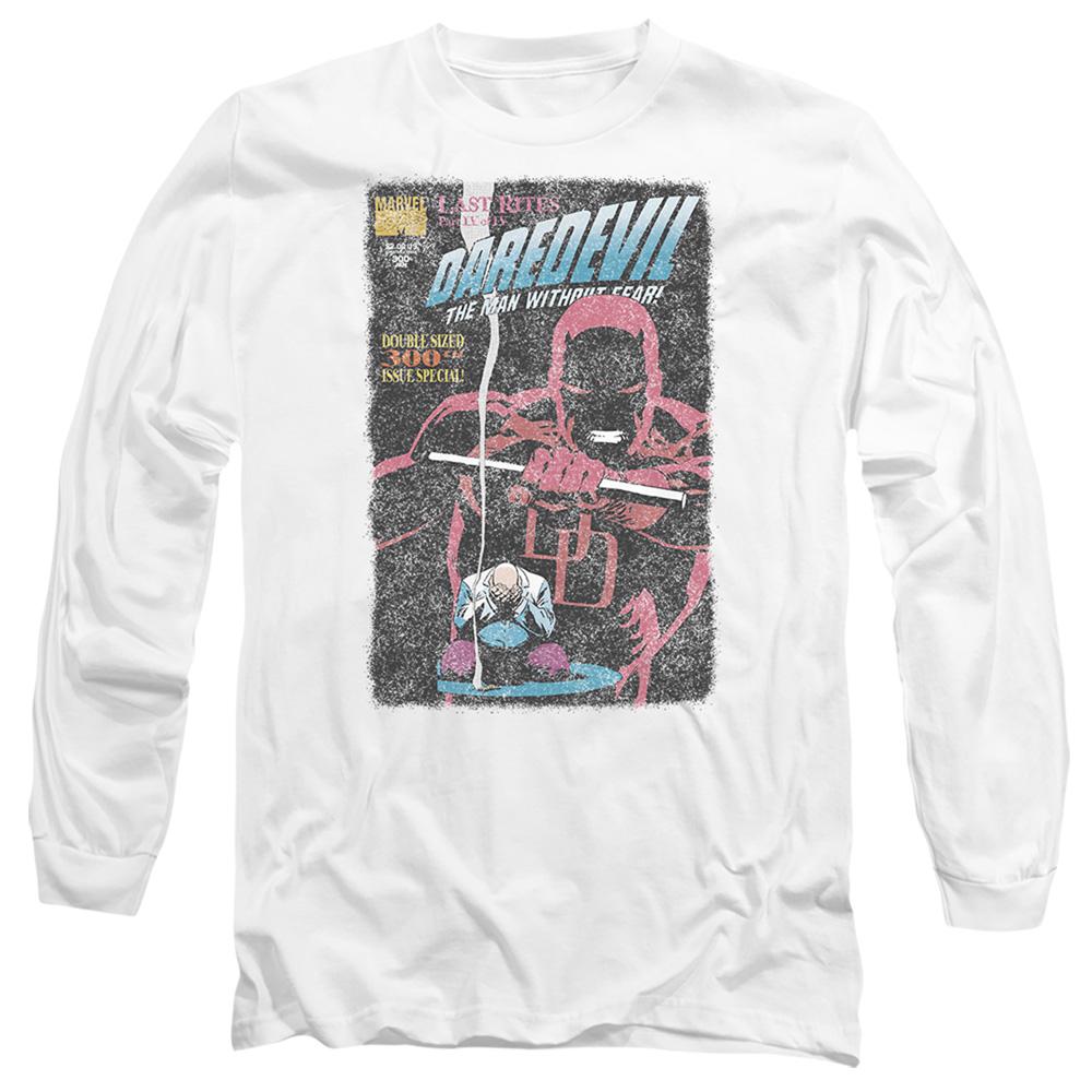 Daredevil Unisex Adult Last Rites Comic Cover T-Shirt