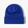 Hat Women's Wool Versatile Hexagonal Light Board No Edge Curling Cold Hat Autumn and Winter Outdoor Warm Thickened Men's Knitted Hat