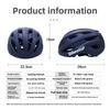 Mountain Bike Half Helmet One-Piece Molded Unisex PCEPS Material Four-Season Protective Safety Cap Adult Sport Cycling Inline