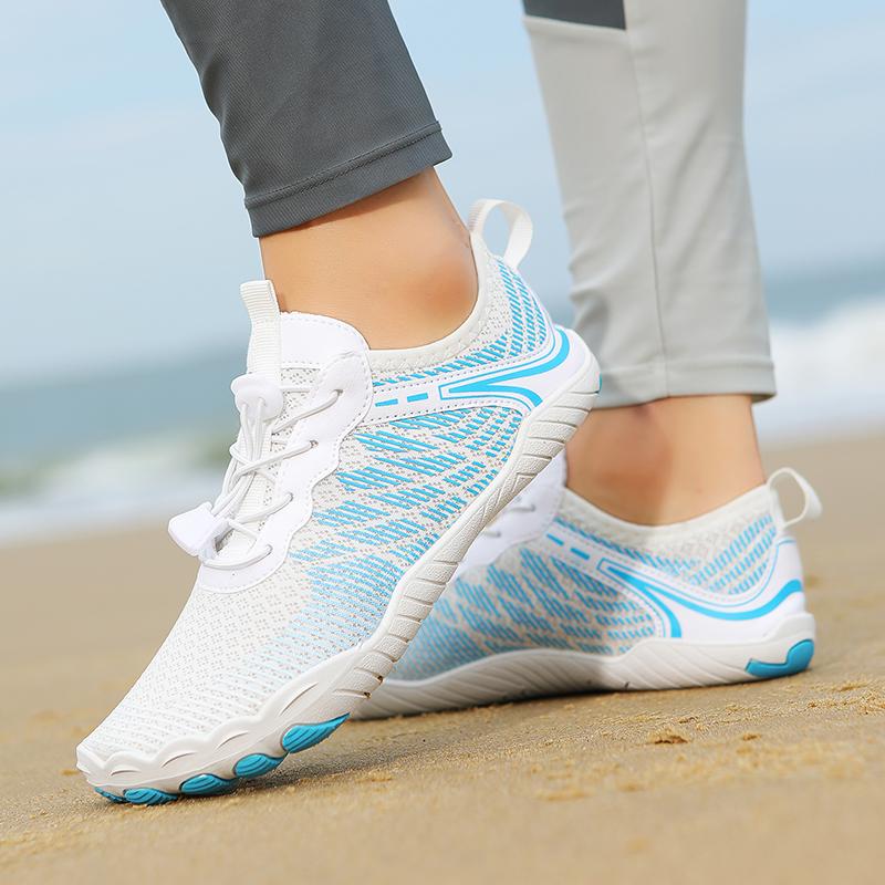 Foldable Breathable Aqua Shoes Unisex Quick Dry Barefoot Water Sneakers for Seaside Snorkeling Surfing Beach Wading Walking