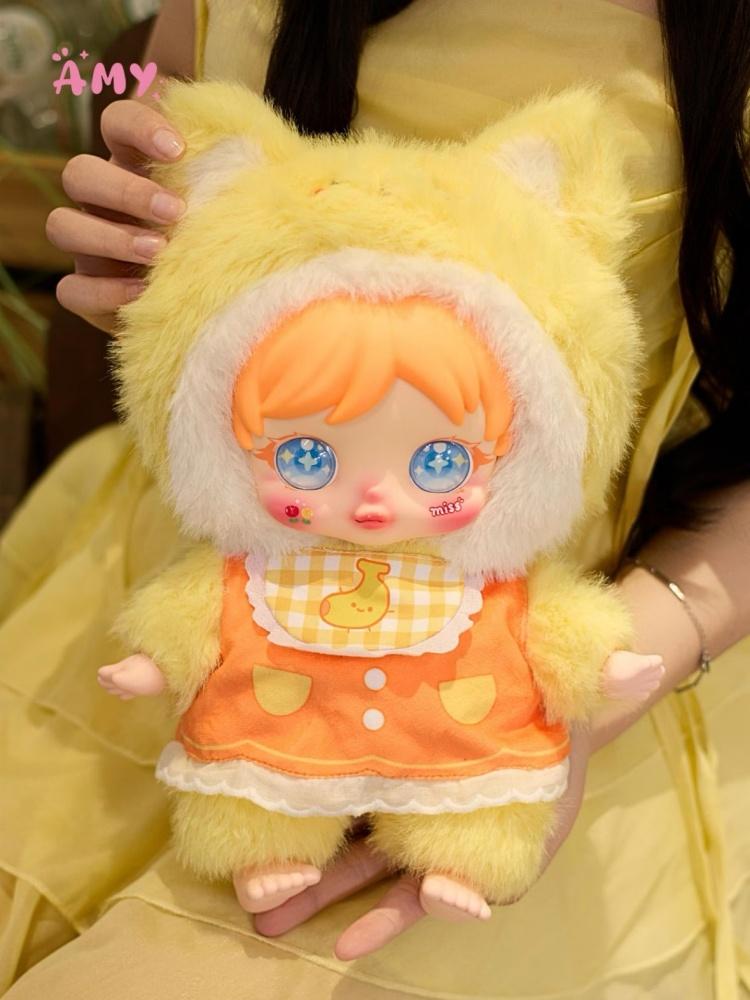 Official Amy'S Fairy Series Dolls In Candy Jar 400% Size Collectible Toys Trendy Vinyl Face Ornaments Children