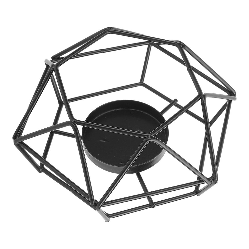 Kovový drátěný svícen Ins Style Vintage Dekorativní stojan na svíčky pro krbový stolek Patio