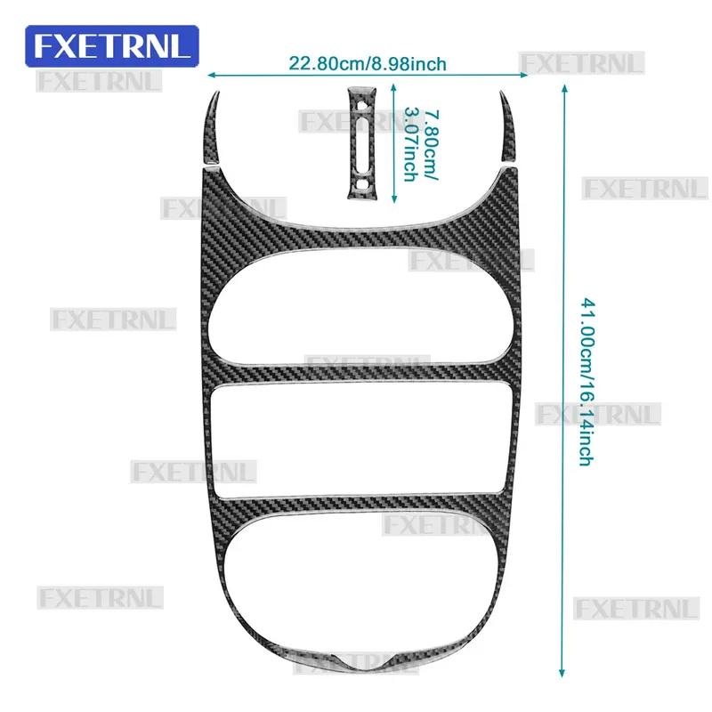 Real Soft Carbon Fiber Car AC Central Control Air Outlet Trim For Peugeot 206 2001 2002 2003 2004 2005 2006 2007 2008 2009 2010