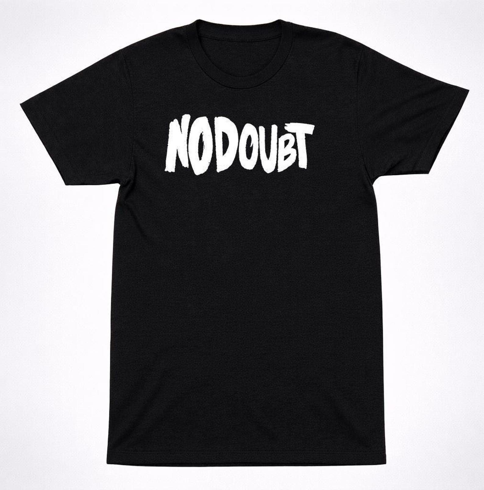 No Doubt Shirt: 90s Alternative Ska Punk - Vintage Black Tee 3XL