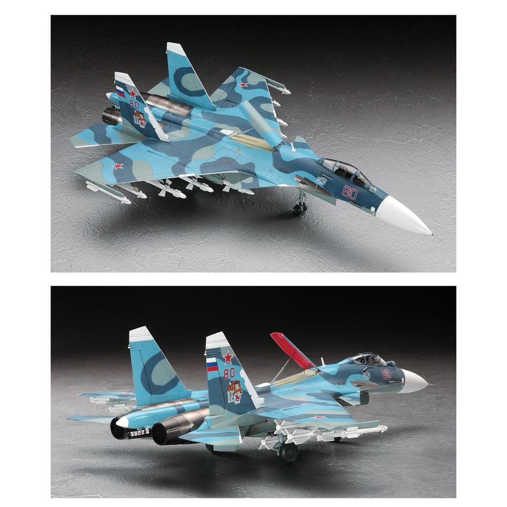 Hasegawa Russian Navy Flanker D Plastic Model Kit E35 1/72 Su-33