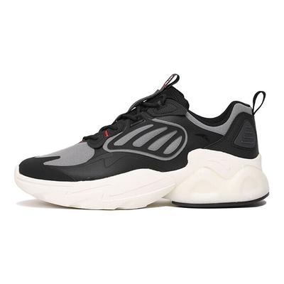 Millennium 2.0 Décontracté Durable Antidérapant Baskets Basses pour Homme Noir Gris 112128896-3