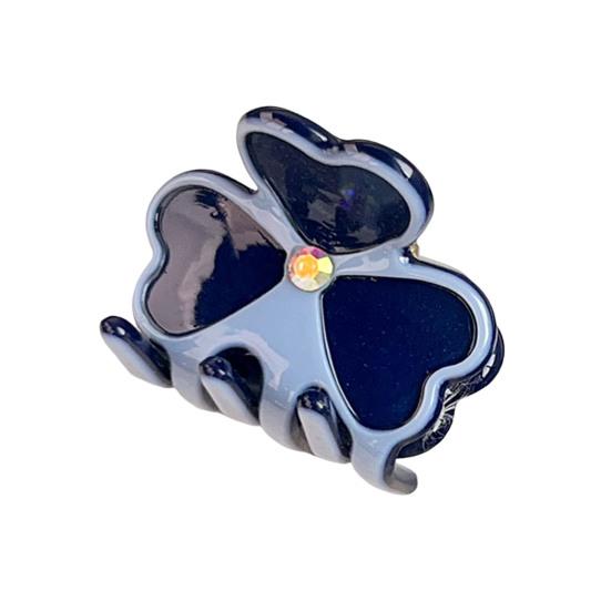 Shark Hair Claw, Built-in High Elastic Spring Hair Clip, Clover Shape Back Head Hair Clip, Portable Hair Accessory for Daily Travel