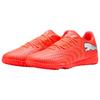 Puma Future 9 Play Scarpe da Calcio Comode e di Supporto Scarpe da Calcio Unisex Rosso Argento 108918-01