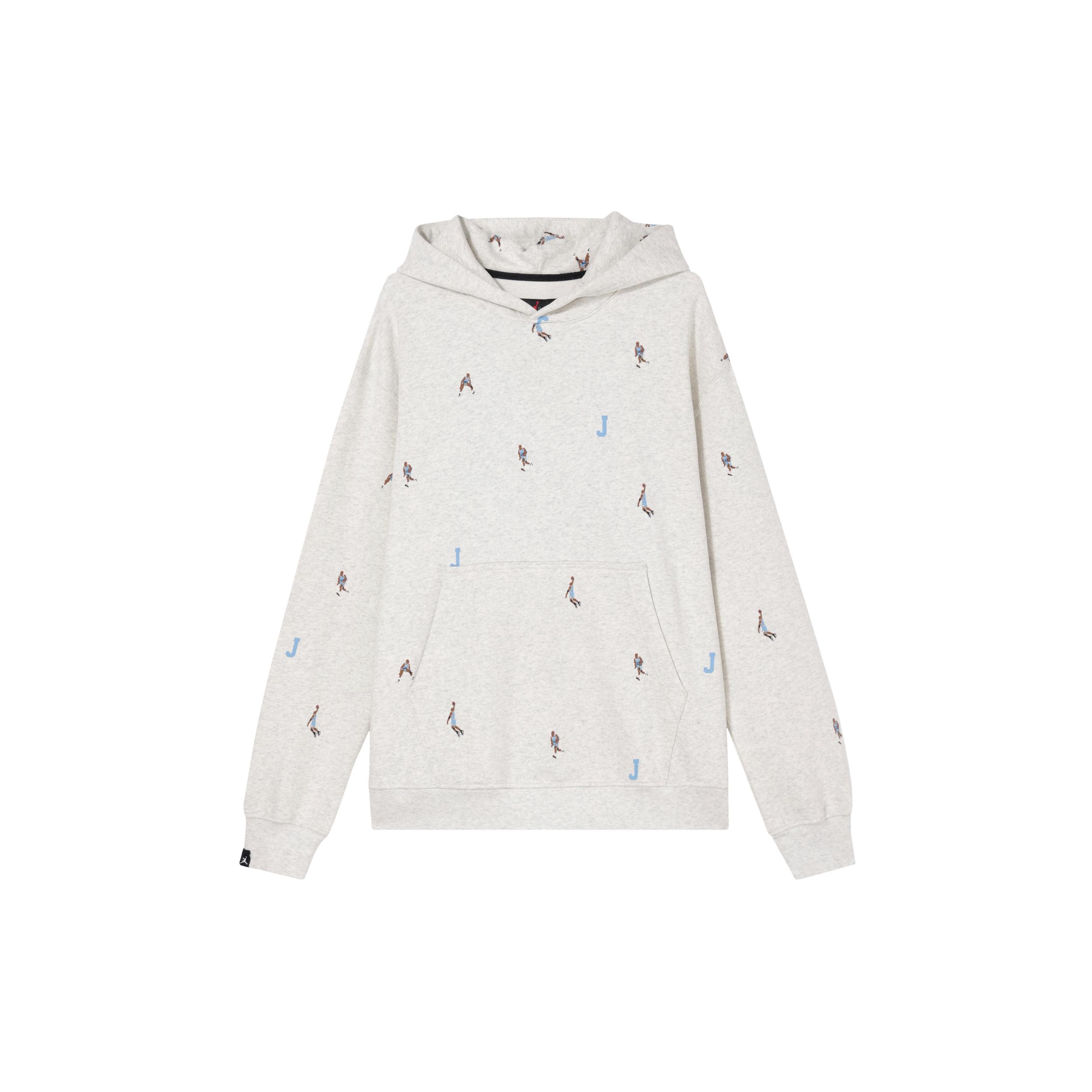 Jordan Sweatshirts Men s White Hooded Moderate DC9708-141 L