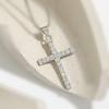 Belief Prayer Cross Pendant Small Design Street Hip Hop Cross Necklace