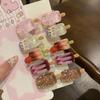 1/3/5/10Pcs Kawaii 3D Popsicle Hair Clips Cute Resin Ice Cream Hairpins Summer Sweet Bangs Clip Girls Hair Accessories