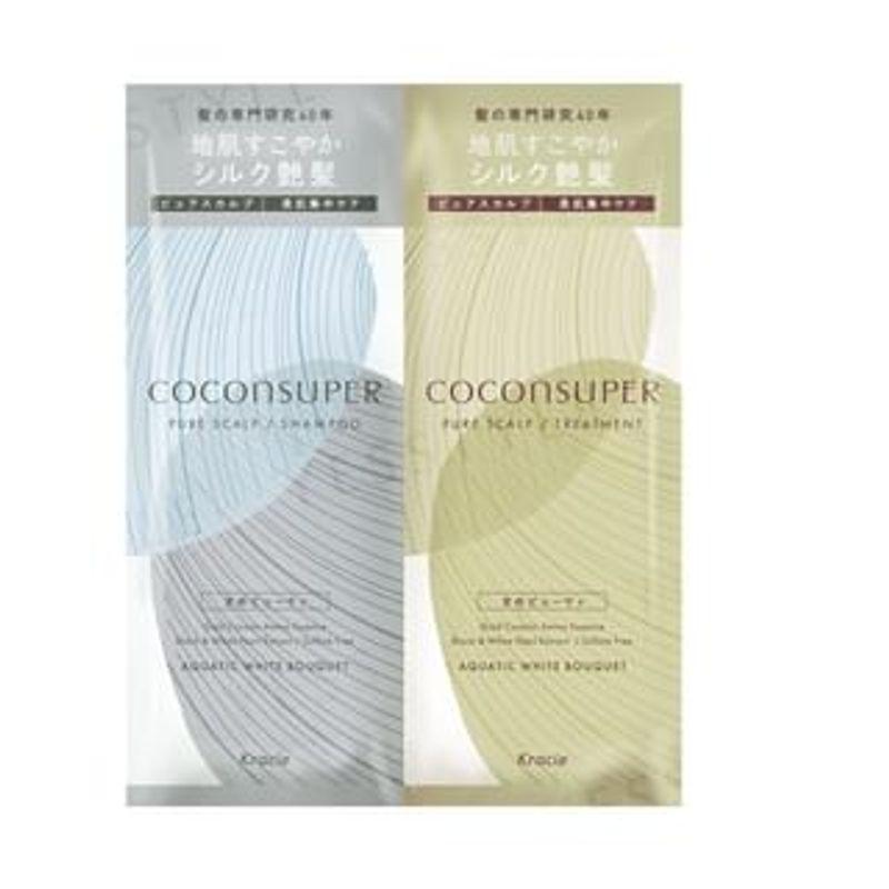 Kracie - Coconsuper Pure Scalp Shampoo & Treatment Trial Set 10ml + 10g