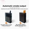 New Automatic Cigarette Box 20 Packs Automatic Cigarette Pack ABS Matte Surface Translucent Moisture-release Anti-pressure Box