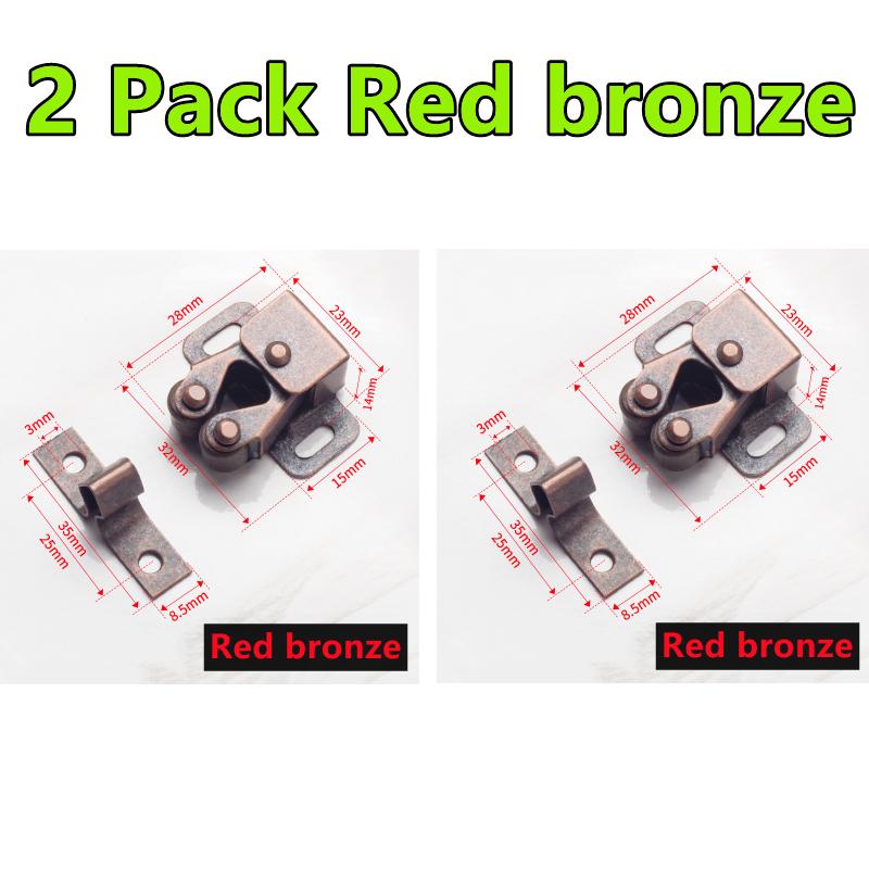 New 10-1Pack Magnet Cabinet Catches Door Stop Closer Stoppers Damper Buffer For Wardrobe Hardware Furniture Fittings Accessories