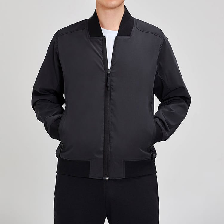 adidas Jacken Herren Schwarz Baseballkragen Moderat Andere DW4554
