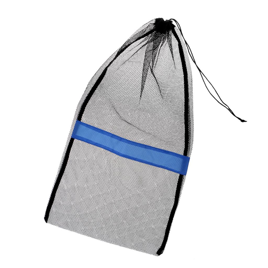 Deluxe Storage Mesh Bag with Sliding Drawstring Cord Lock Closure - Choice of Sizes