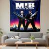Men In Black Tapestry Wall Hanging, Sci-Fi Movie Poster, Wall Decor for Bedroom Living Room Dorm
