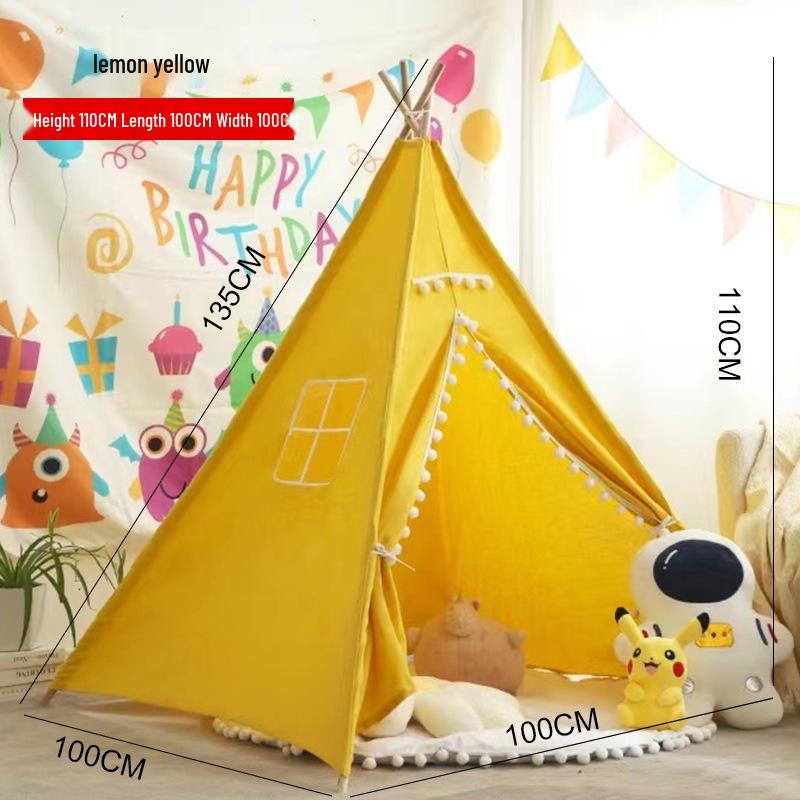 Children's Indoor Tent: Princess & Indian Playhouse for Kids