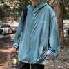 2026 Japanese Retro Striped Thin Breathable Hooded Sun Protection Jacket for Men and Women