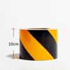 5cm/10cm Traffic Sign Ground Safety Stickers Reflective Tape Reflective Warning Tape Black and Yellow Diagonal Reflective Tape