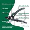 8 Inch Garden Pruner Shears SK5 Blade Pruning Scissors for Bonsai Fruit Trees Flowers Branches Garden Pruners