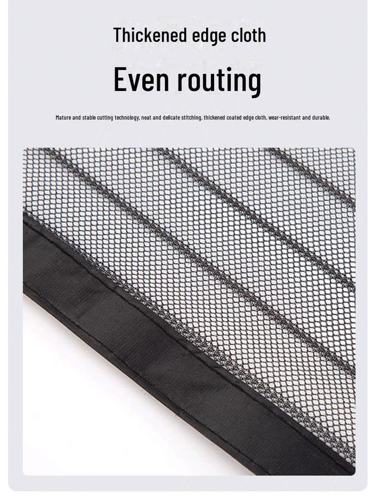 Stanzfreier magnetischer Moskitonetz-Türvorhang für Schlafzimmer