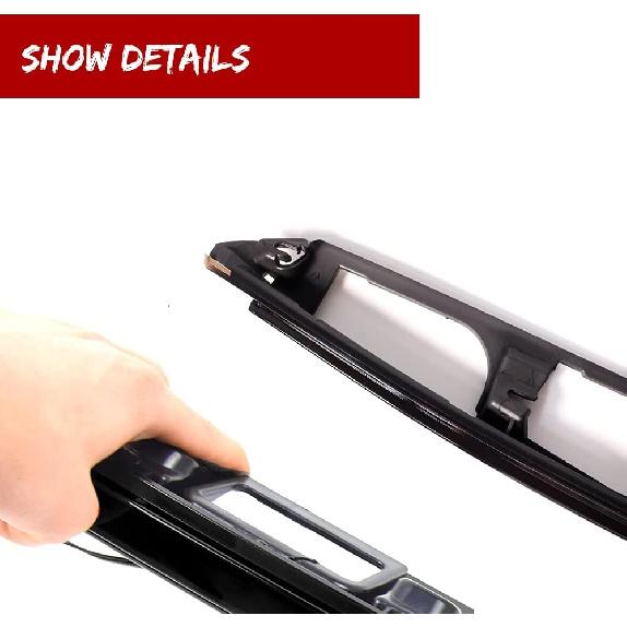 Smoked Lens Dynamic Sequential Turn Signal Lamp LED DRL Brake Light Rear Taillight Trunk Bar Compatible with 2018 2019 2020 Toyota Camry