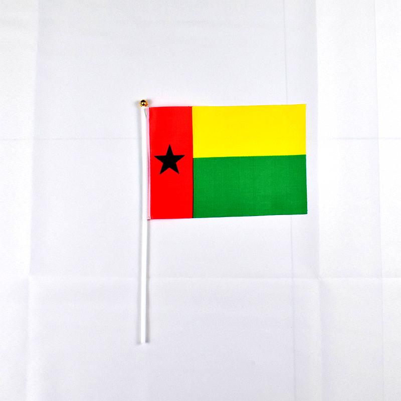 Gwinea Bissau 10 sztuk flag do machania 14*21cm