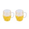20-Pack Miniature Beer Cups, Miniature Beer Mugs, DIY Miniature Dollhouse Kit, Dollhouse Decoration Accessories