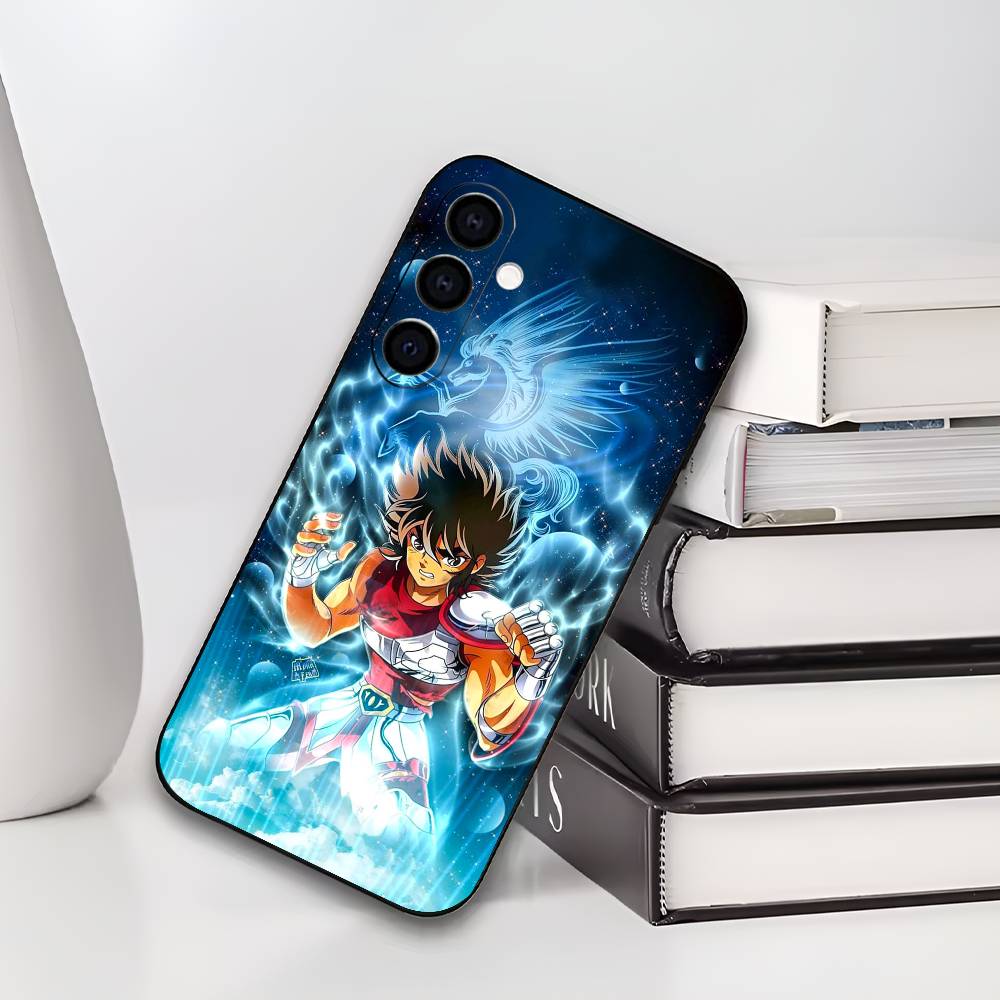 S-Saint S-Seiya Anime Phone Case Silicone Soft For Samsung Galaxy A73,A72,A71,A70,A53,A52,A51