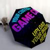 Custom Game CD: Upload Your Image HereUmbrella with Cute Design,Portable 3-Fold Compact Umbrella for Men&Women,Valentine's Day Mother's Day