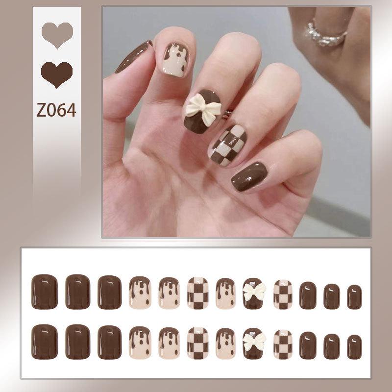 Handmade Press-On Nails – Crushed Diamond Butterfly Glitter Tips Collection