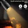 Luce per Acquario Illuminazione Aquascaping Serbatoio a Cascata Illuminazione a LED Serbatoio Antico Atmosfera Torce Serbatoio Spotlight a Fascio Regolabile