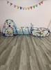 Children's Foldable Play Tunnel Set: Indoor Yurt Tent, Ball Pit & Crawling Barrel