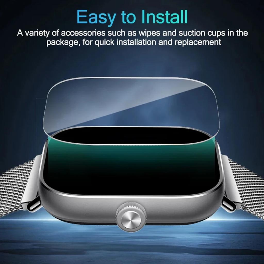 1-5Pcs Tempered Glasss for Xiaomi Redmi Watch 5Active 4 5 Active lite Screen Protector Protective Glass Easy to Install