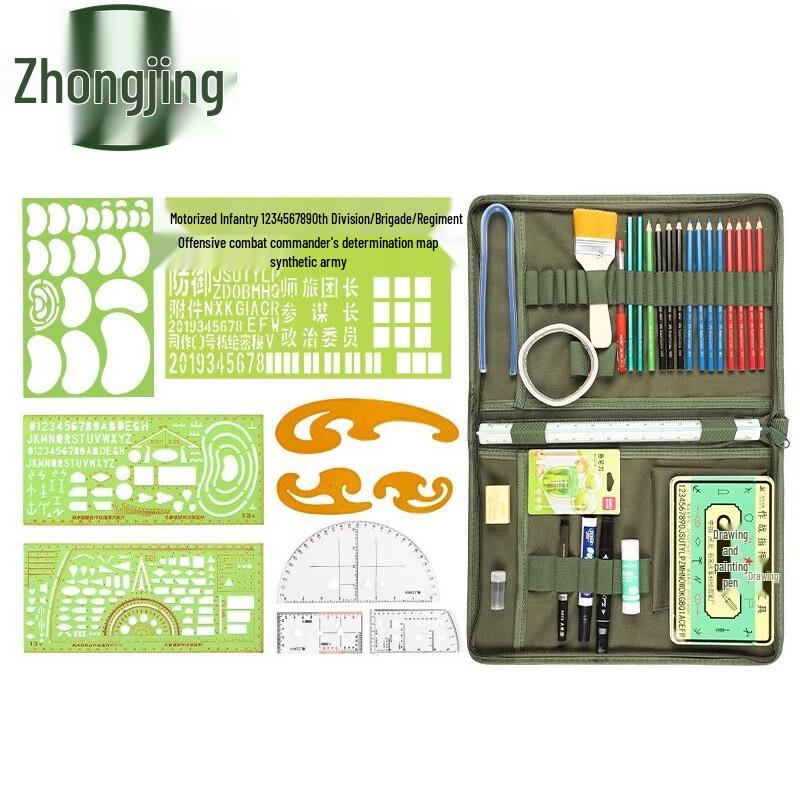 Military Topography Marking Tool Set