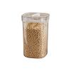 Transparent Kitchen Storage Jar for Food: Beans, Grains, Cereal