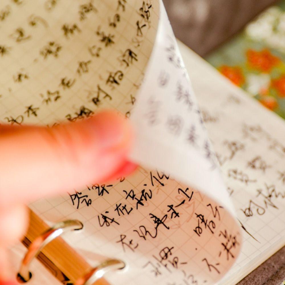 90Sheets Flower Cloth Notebook Chinese Style Blank Grid A6 Writing Handbooks Student Diary Stationery Office Notebook Students