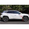 For Hyundai Tucson 2022-2024 Chrome Fornt Wheel Eyebrow Arches Fender Flares 2PC
