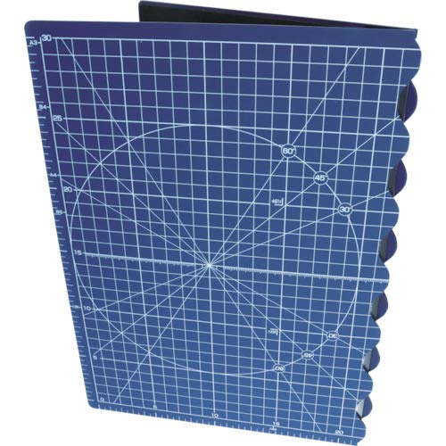 Olfa Bi-Fold Cutter Mat, A3, Navy, 223BNV