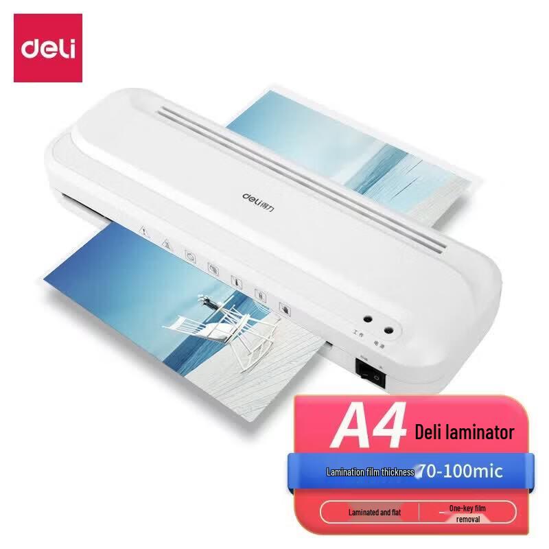 Deli A4 Thermal Laminator CN plug (adapter included)