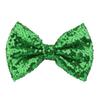 Hairpin Safety Rounded Corner Clip with Burr-Free Metal Spring Bow Shape Shiny Sequin Decoration Hairpin Children Sparkling Hair Accessory