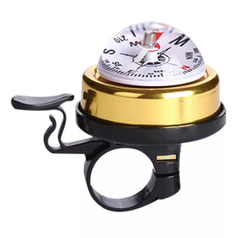 Bike Colored Bicycle Ring Bell Cycling Compass Riding Accessories Tool Durable