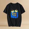 Rock Chewing Princess Casual Women Kids Funny T-Shirt Girl Harajuku 90S T-shirt Men Goth Marcel
