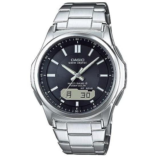 Casio Wristwatch Waveceptor Domestic Genuine Product Radio Solar WVA-M630D-1AJF Silver Fashion