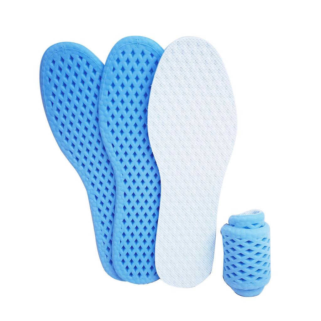 Insole Soft Cushion Sports Shoe Insert - Breathable, Sweat-Absorbing, Anti-Odor, Summer Thin, Long-Lasting Fragrance