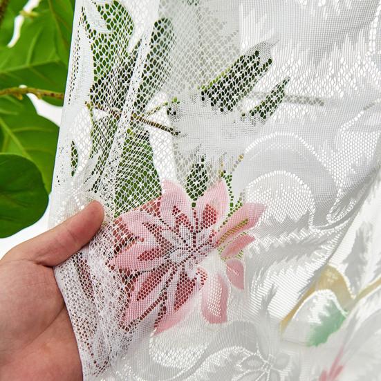 Vánoční stromek Závěsný panel Krajková zatemňovací závěs Dekorace Okenní dveřní závěs Závěs pro obývací pokoj Ložnice Domácí dekorace