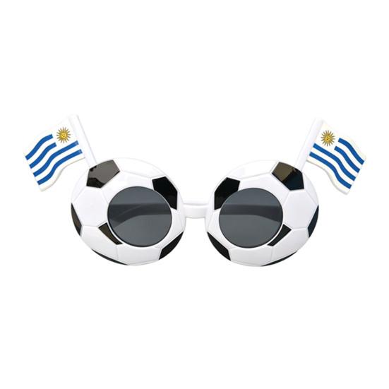 Fußball-Event-Sonnenbrillen, Stadion-Jubel-Sonnenbrillen, Schwarz-Weißer Fußballrahmen, Nationalflaggen-Sonnenbrillen, Neuartige Foto-Requisiten für Partys